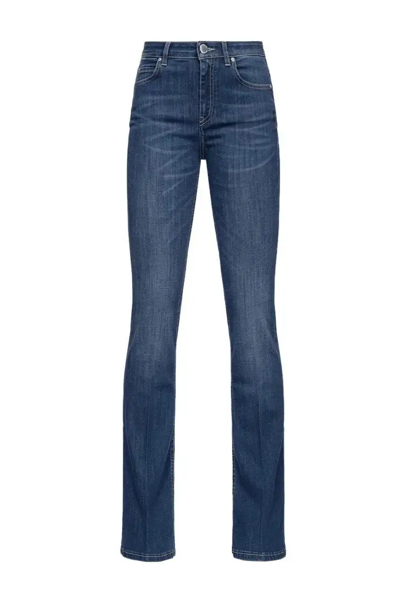 Jeans flora denim super stretch di Pinko su