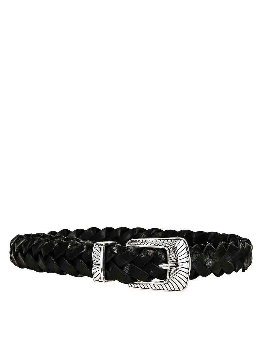 KATE CATE Cintura Americana Braid Marrone