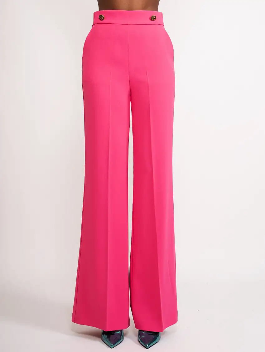 Pantalone Flare Fucsia