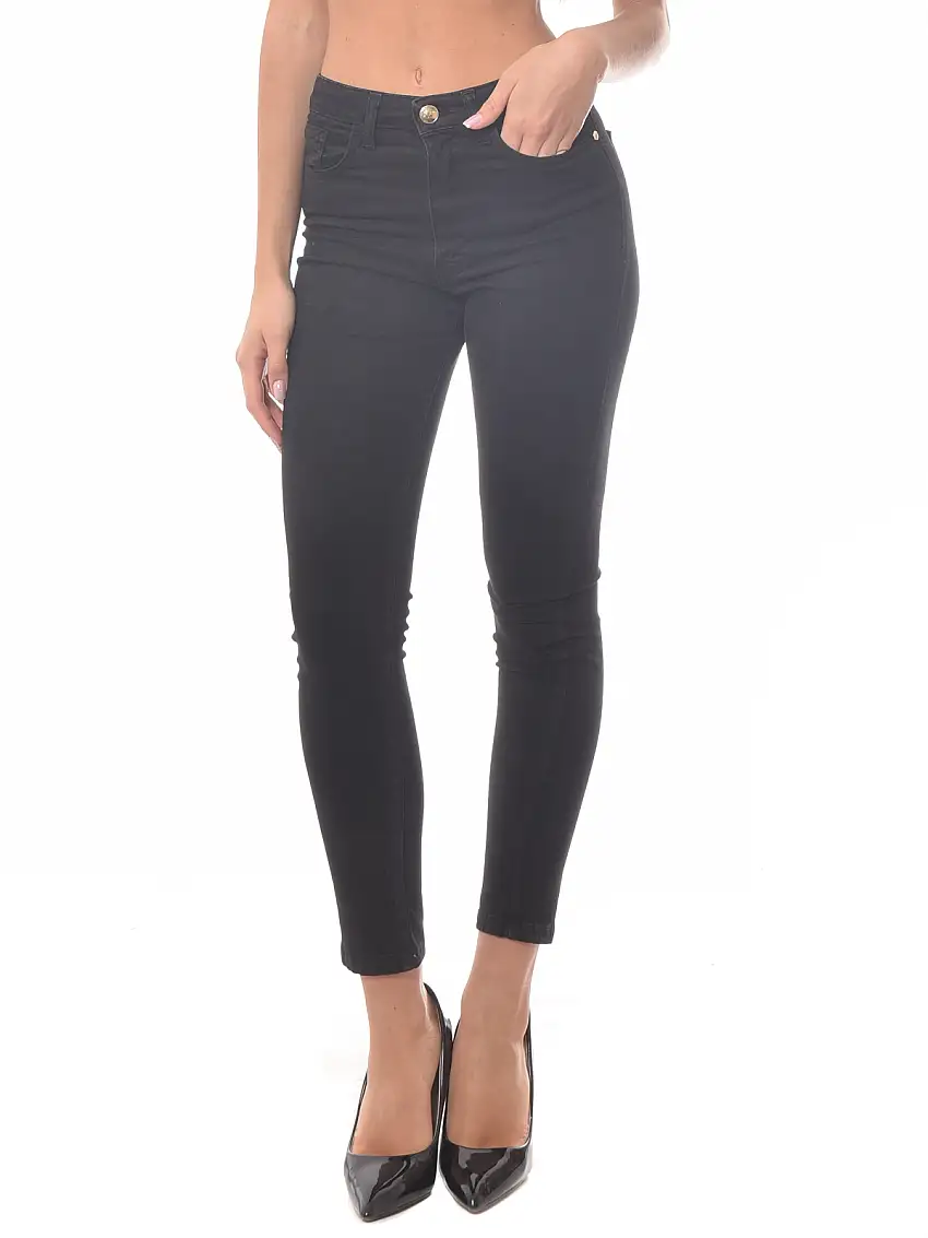 pantalone skinny nero