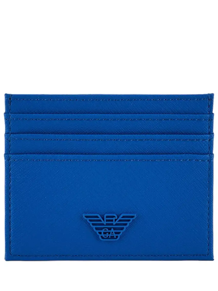 Portacarte Emporio Armani in Pelle Rigenerata