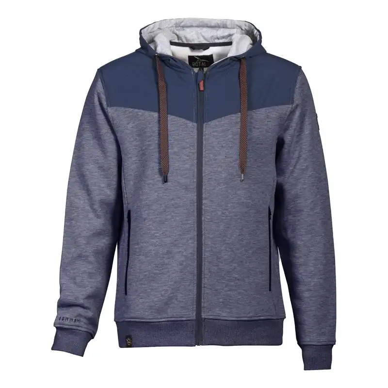 Felpa con cerniera a cappuccio Botalo Pataras