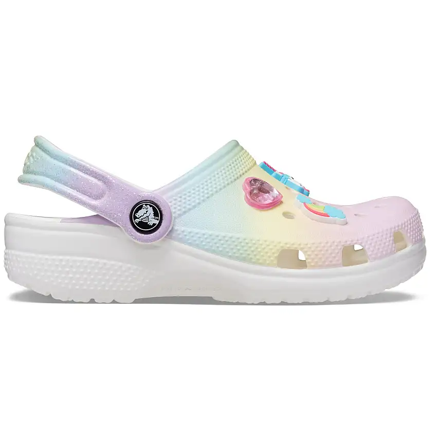 Zoccoli per bambini Crocs Classic Ombre Charm