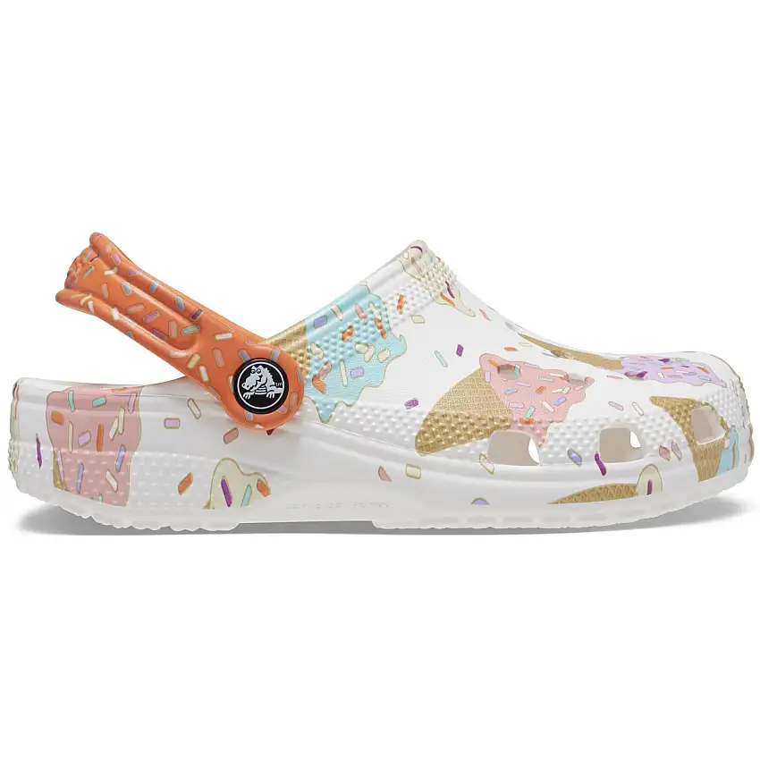 Zoccoli per bambini Crocs Classic Ice Cream Graphic