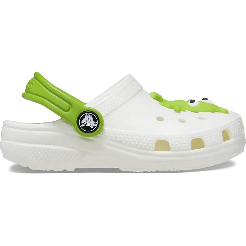 Zoccoli per bambini Crocs Classic Glow Alien