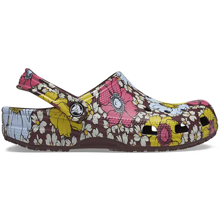 Zoccoli Crocs Classic enfant Retro Floral