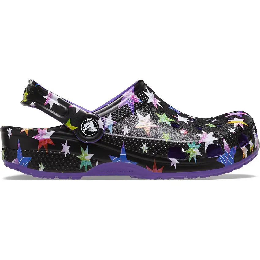 Zoccoli per bambini Crocs Classic Star Print
