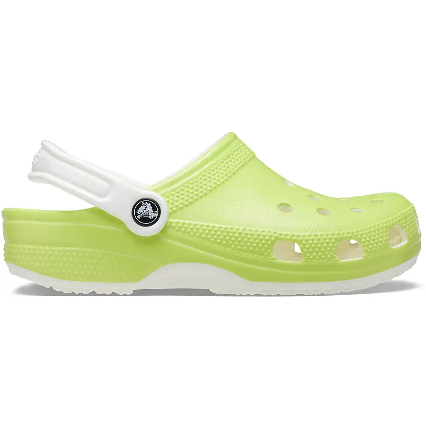 Zoccoli fosforescenti per bambini Crocs