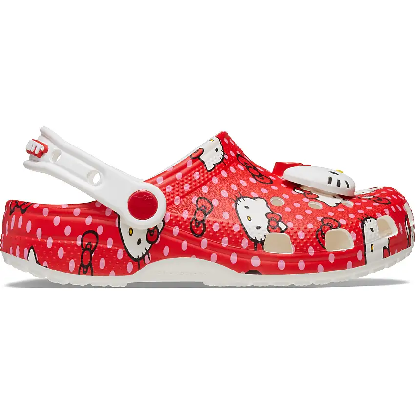 Zoccoli per bambini Crocs Hello Kitty Red Classic [Misura 30/31]