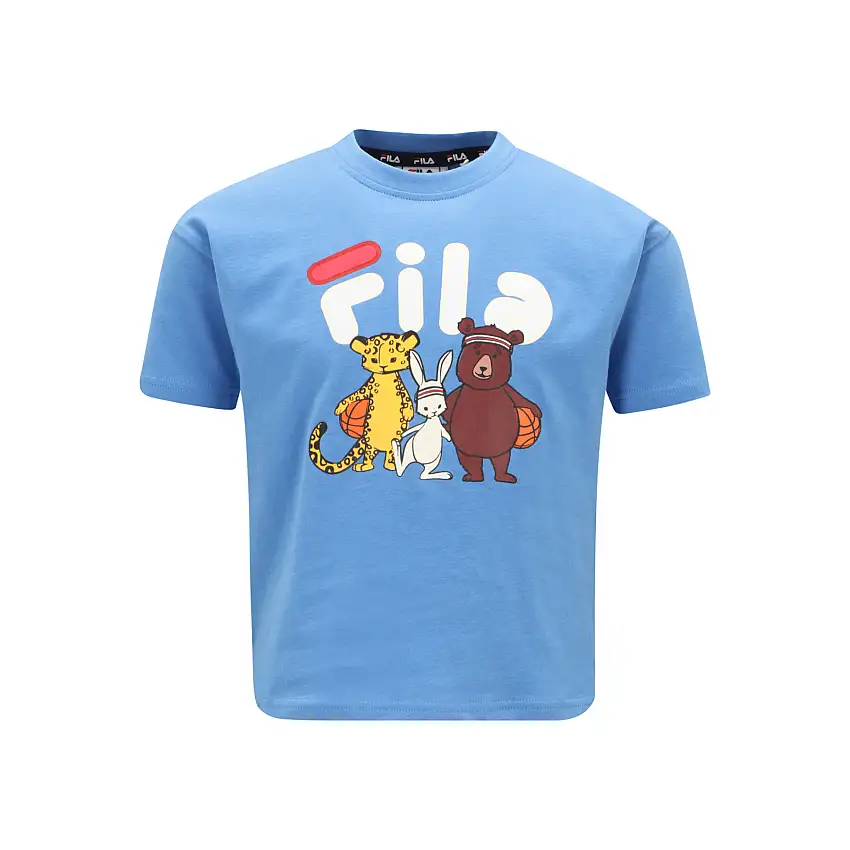T-shirt oversize per bambini Fila Laaber