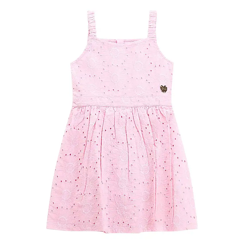 Abito a canotta per bambina Guess Sangallo