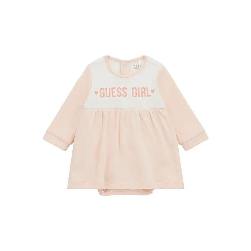 Vestito in felpa da bambina Guess Interlock