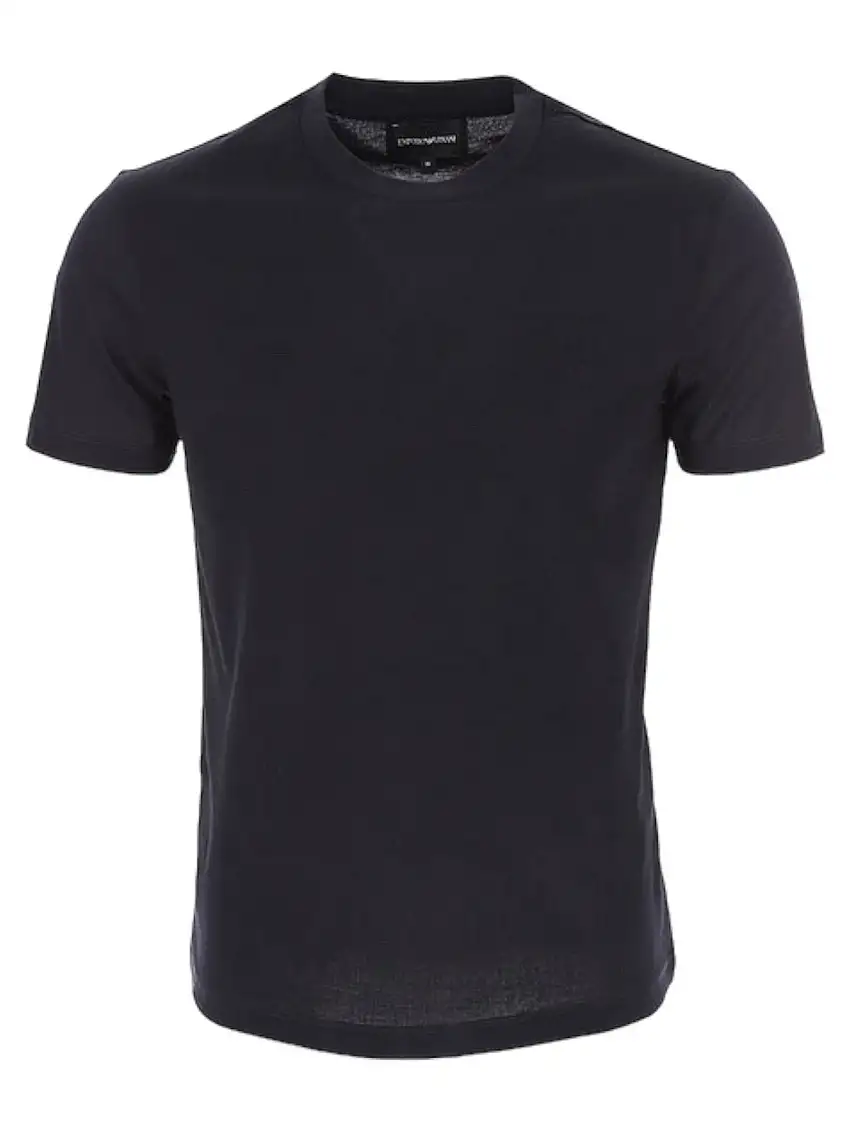 EMPORIO ARMANI Men's T-Shirt and Polo 8N1TD2 1JGYZ 0975 Blue