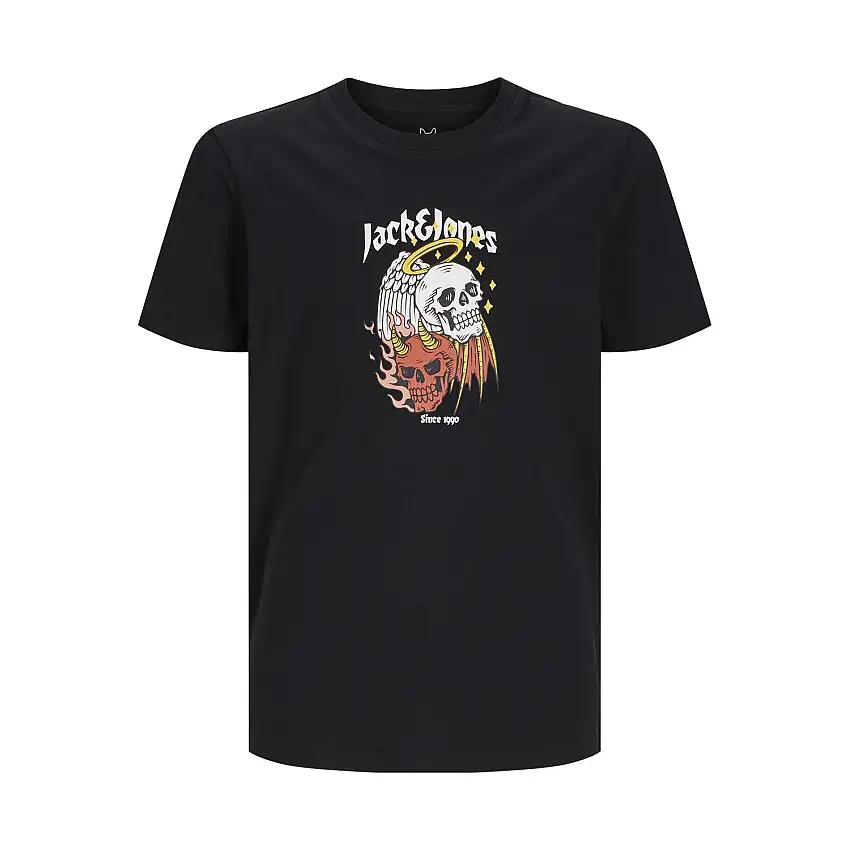 T-shirt per bambini Jack & Jones Seven Skull