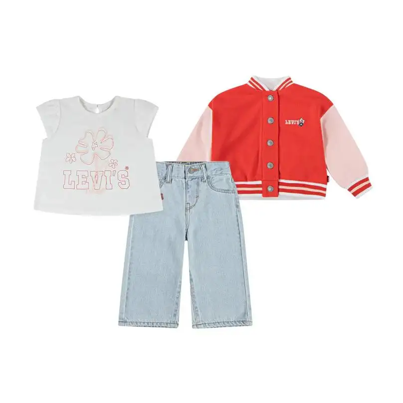 Completo giacca e pantaloni per bambina Levi's 1EM259 (x3)