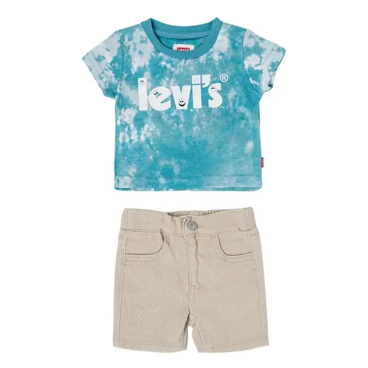 Completo tie dye neonato maschio Levi's Logo