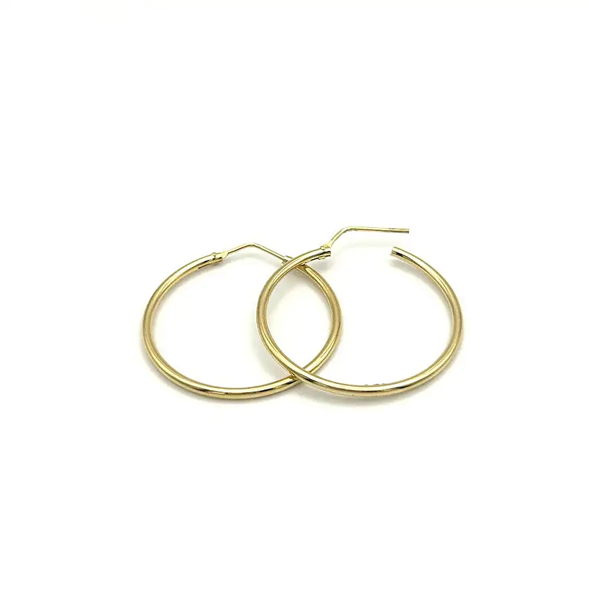 18k Yellow Gold Earrings Gold House De Patto OR12