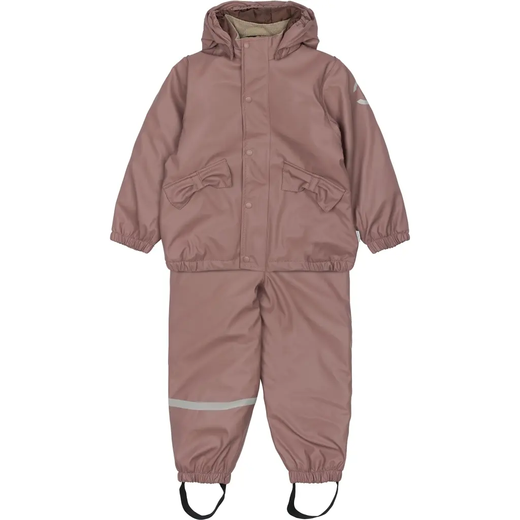 Abbigliamento da pioggia per bambini Mikk-Line Rec Warm Animal