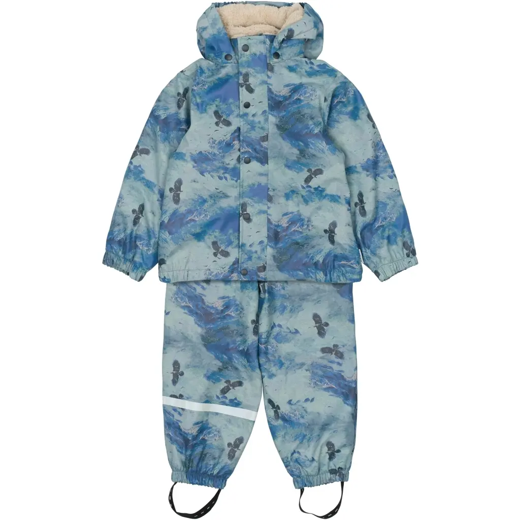Abbigliamento da pioggia per bambini Mikk-Line Aop Teddy