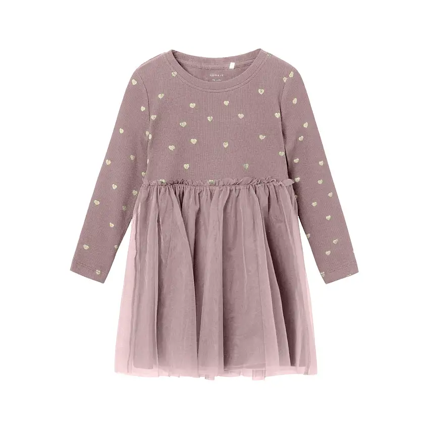 Vestito in felpa da bambina Name it Nadja