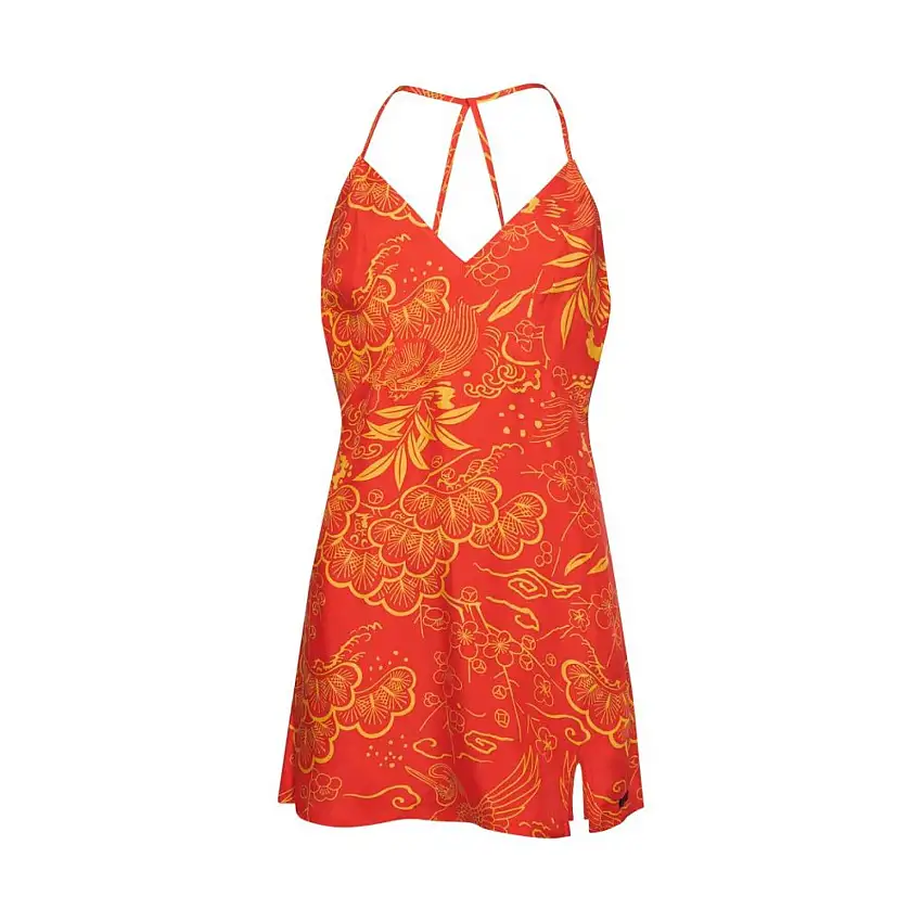 Abito babydoll corto stampato da donna Superdry