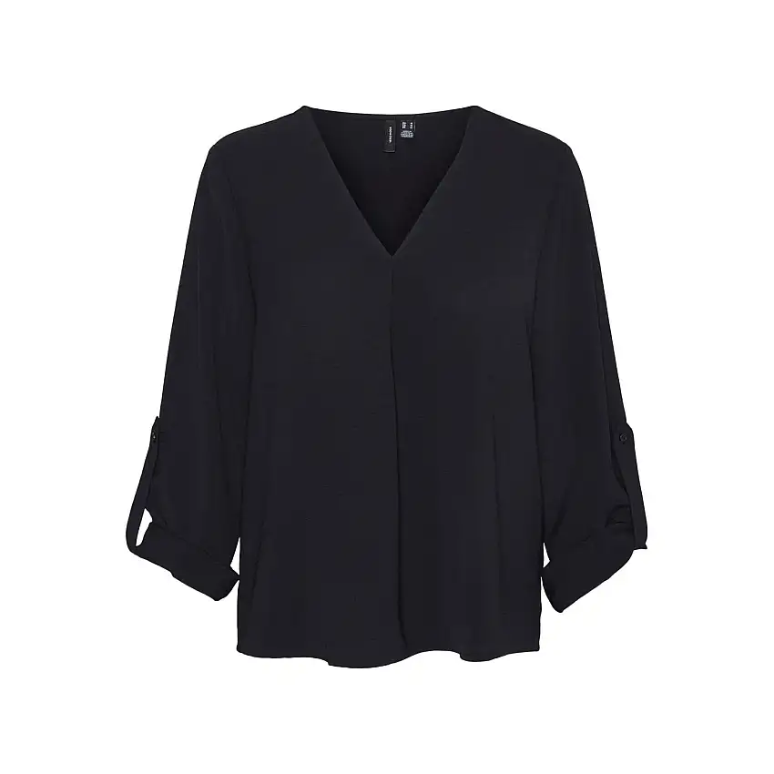 Camicia donna a maniche lunghe con scollo a V Vero Moda Kas